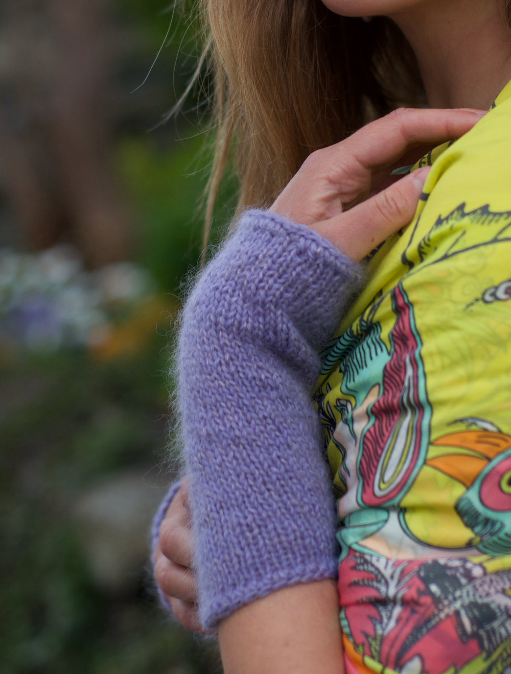Knit Wrist Warmers