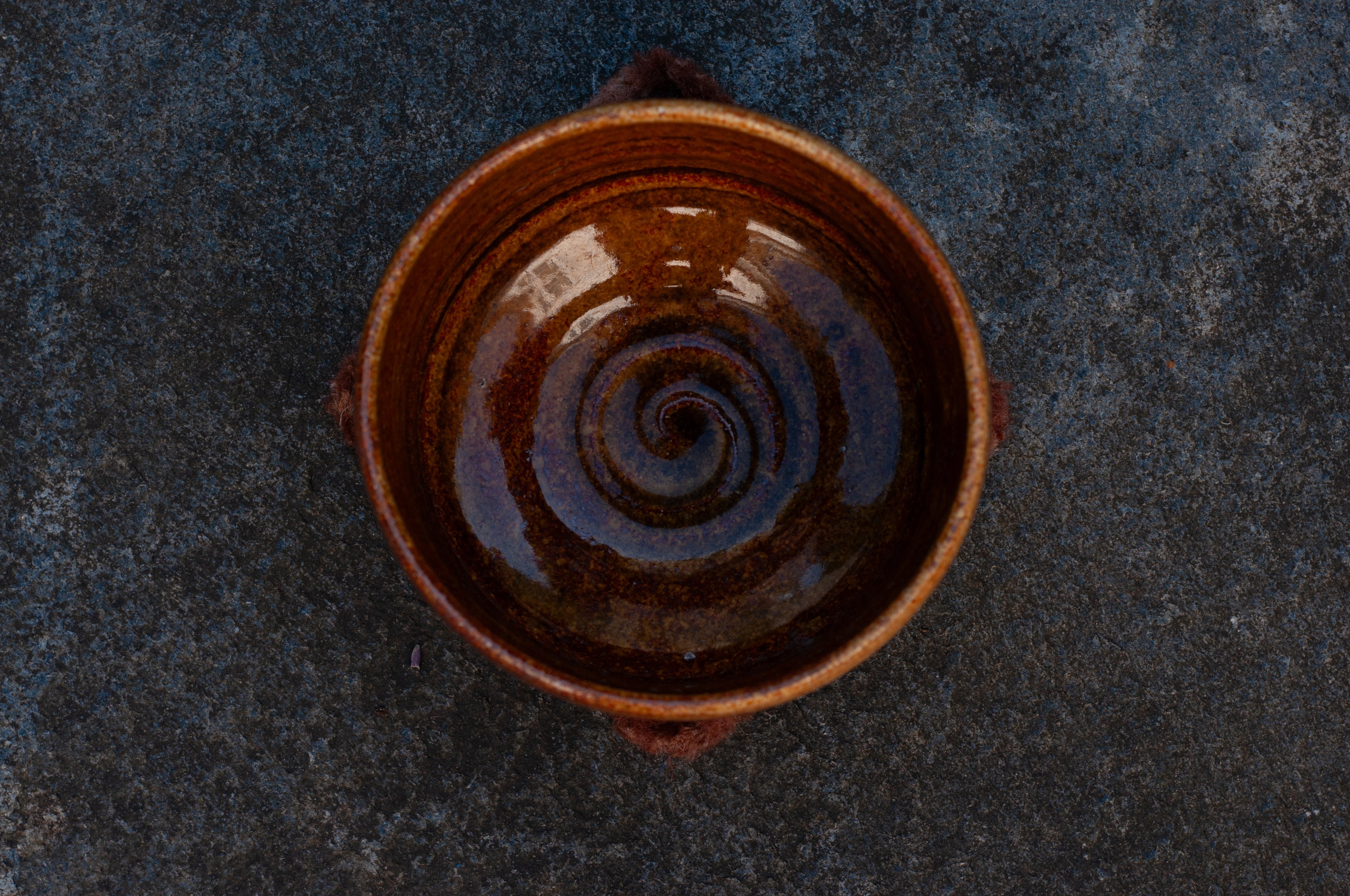Ceramic Matcha Amber Glaze