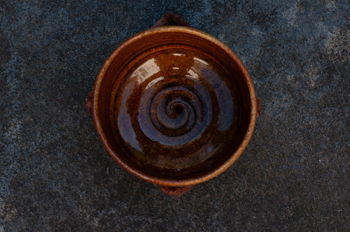 Ceramic Matcha Amber Glaze