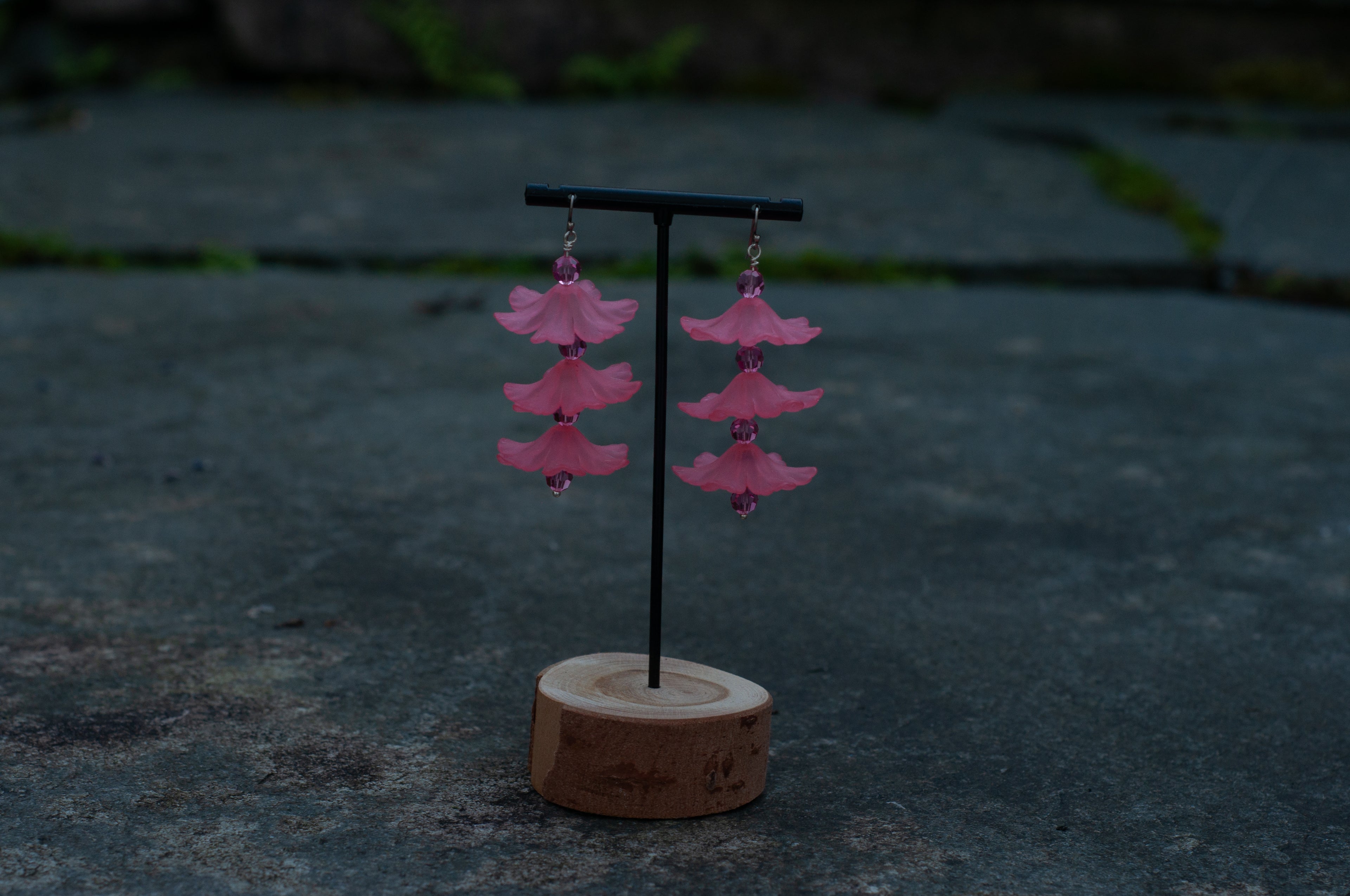 Flower Cascade Earrings