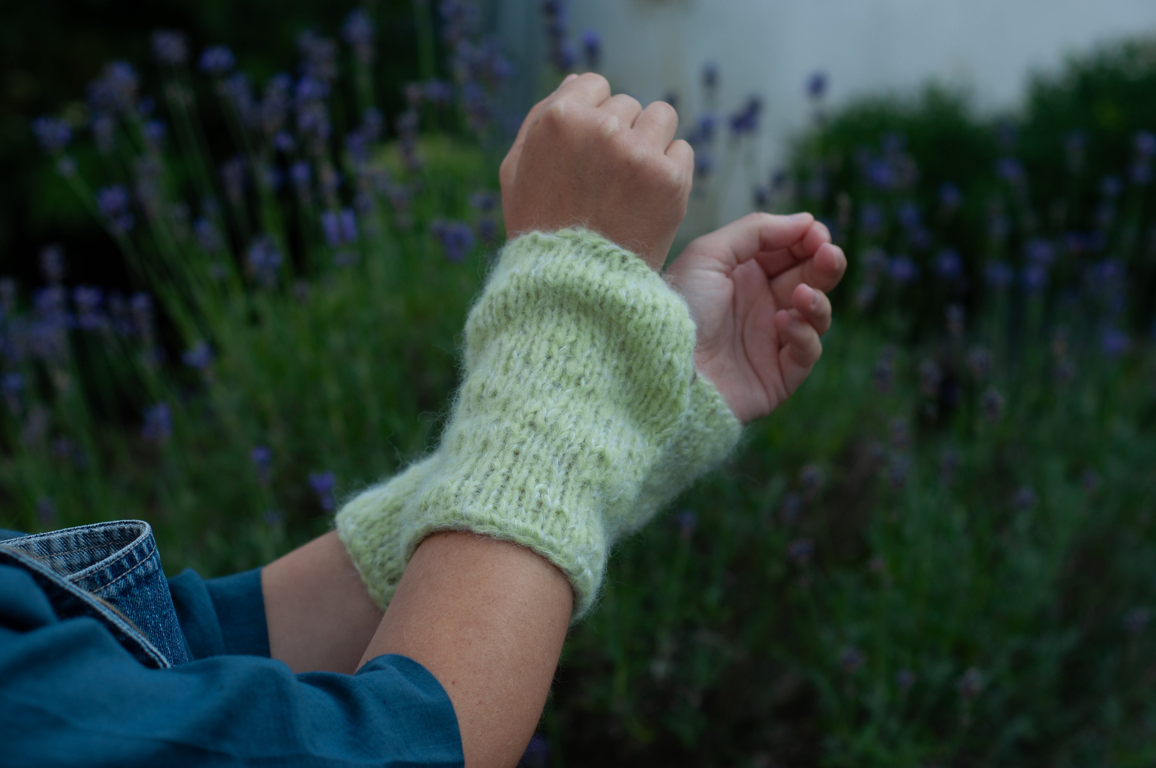 Knit Wrist Warmers